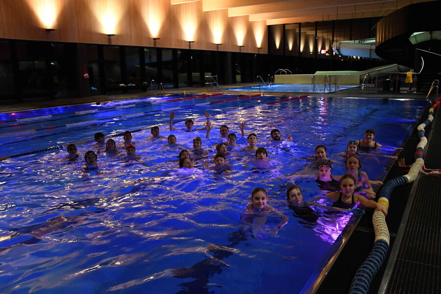 Neujahresschwimmen 2023 Gruppe